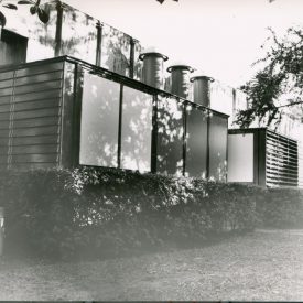 Vista externa, detalhes